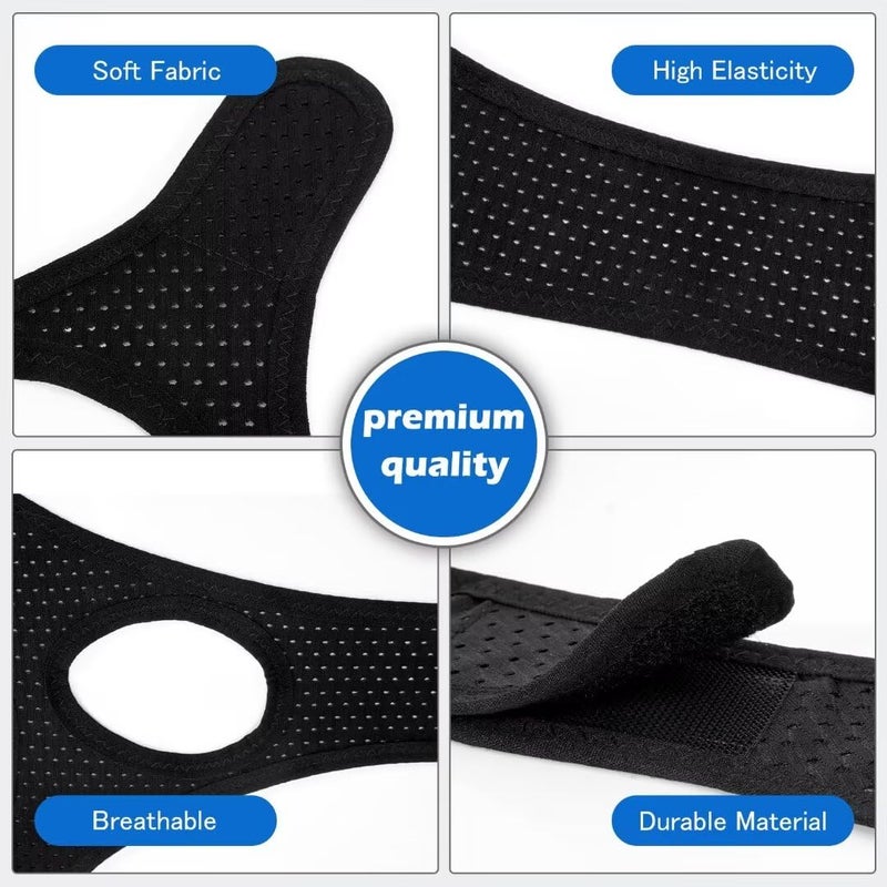 Forzacx Anti Snore Chin Strap - Breathable Chin Strap Snoring Solution, Effectively Reduce Snoring, Non-Stick Hair, Don't Fade - Black - Image 4