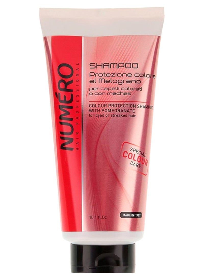 Numero Hair Professional - Brelil Numero Shampoo for Hair Color Protection with Pomegranate Extract 300 ml - Image 1