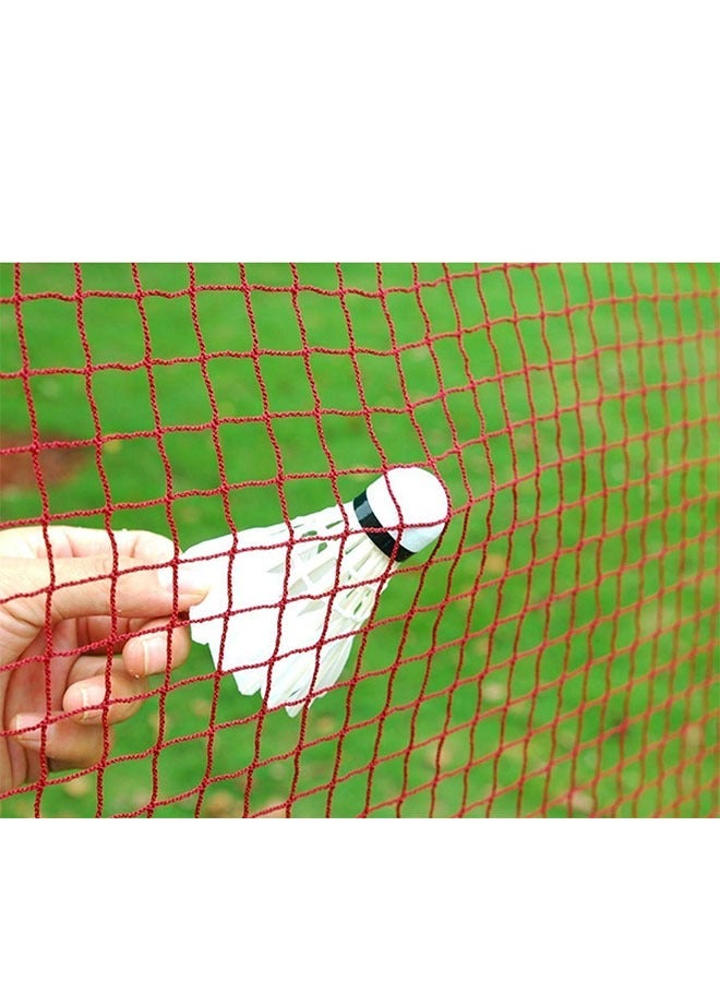 عربست البادمينتون شبكة 6.1M,شبكة المنافسة المهنية درجة الطيران,بدون قطب الإطار,مناسبة للداخلية / في الهواء الطلق / الحديقة / / المدرسة (الأحمر) - Image 4