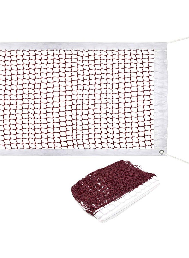 عربست البادمينتون شبكة 6.1M,شبكة المنافسة المهنية درجة الطيران,بدون قطب الإطار,مناسبة للداخلية / في الهواء الطلق / الحديقة / / المدرسة (الأحمر) - Image 1