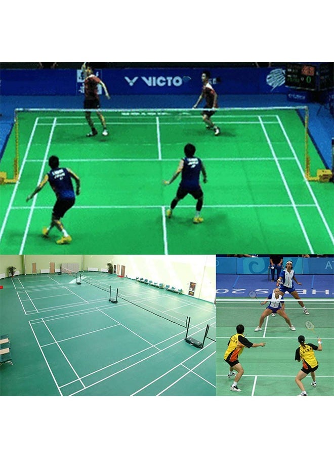 Arabest - Badminton Net,Aviation Grade Professional Competition Net,Without Frame Pole,Suitable for Indoor/Outdoor/Garden//School(Red) - Image 1