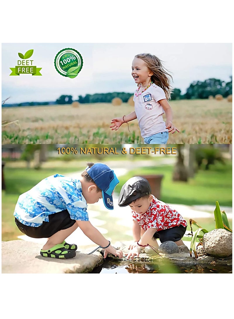 SOLARAE 12-Pack Mosquito Repellent Bracelets - Adjustable, Reusable Bands with Natural Ingredients for Up to 300 Hours of Protection Against Insects. Perfect for Outdoor Activities! - Image 4