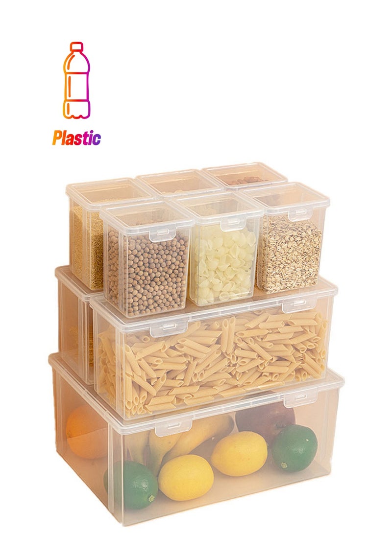 Perfii Secure and Efficient Storage Dust and Pest Protection, Stackable Design, Space Optimization, Durability, BPA-Free, and Leak-Proof Technology - Image 1