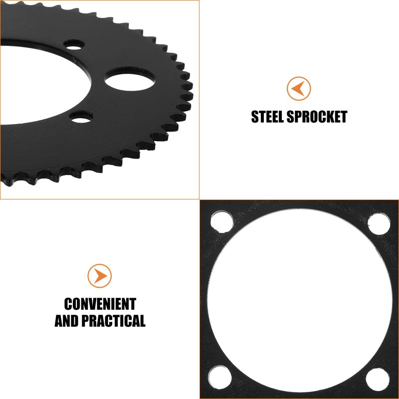 Steel Rear Sprocket 65T 4 Bolt 54mm For Off Road Motorcycle Dirt Bike Electric Scooter - Image 4