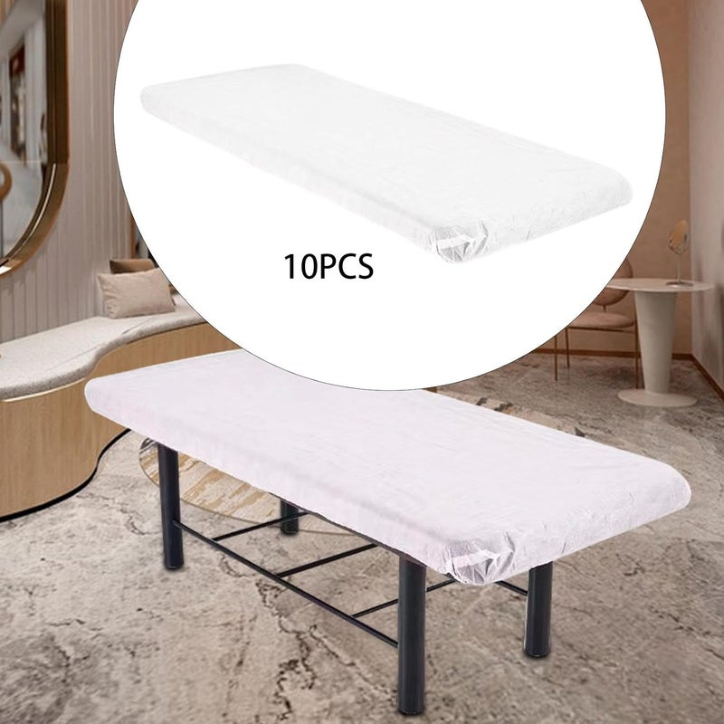 predolo 10 Pack of Bed Sheets for Massage Tables, Cover for SPA Beds, Non Woven Products for Travel, 190x235cm - Image 3