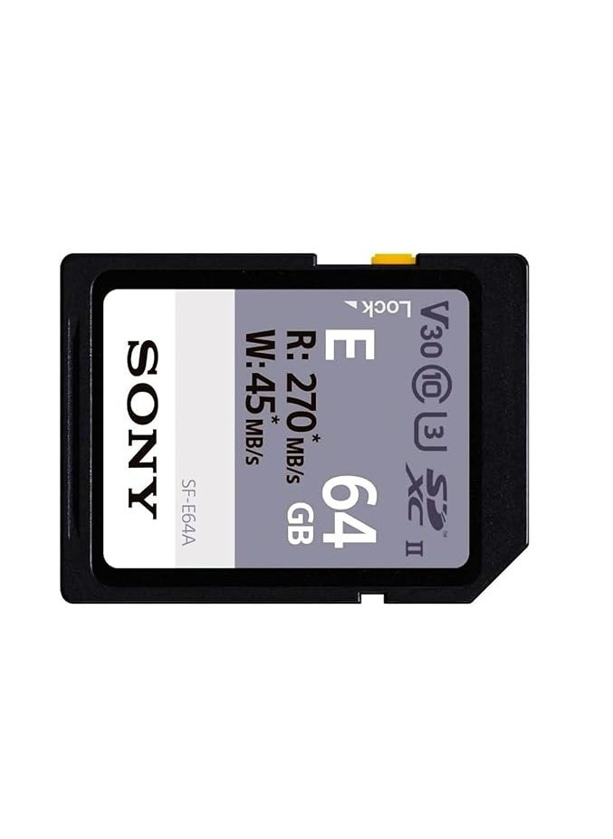 Sony Computer Entertainment بطاقة ذاكرة سوني سعة 64 جيجا بايت من سلسلة SF-E UHS-II SDXC  - Image 4