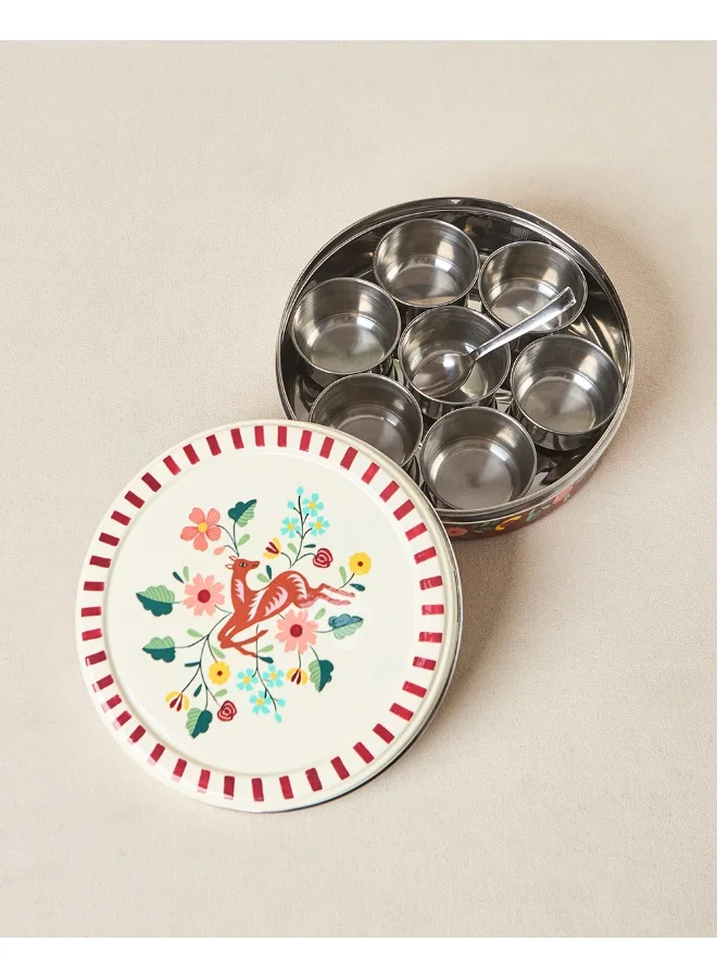 Chumbak Hangul Hand-painted Masala Box | Kashmir Trails