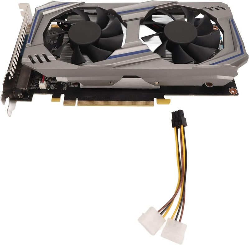 Ailgely Graphics Card 128BIT GDDR5 PCI Express2.0 Fan Desktop PC Computer Discrete Gaming Graphics Card (GTX550Ti 8GB) - Image 1
