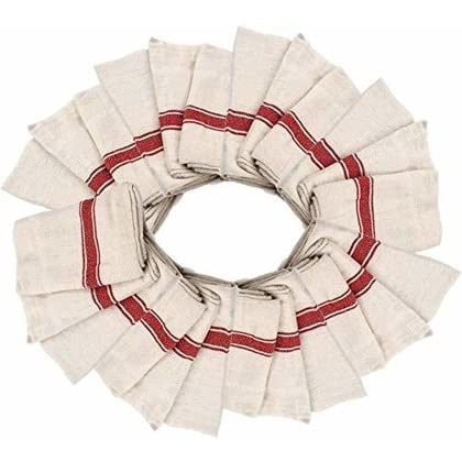 TAGAARU Cotton Floor Cleaning Floor Duster Off WhiteClothMopPocha Off White Tiles Marbles Kitchen Dishes Pottu Reusable 30 x 30 12