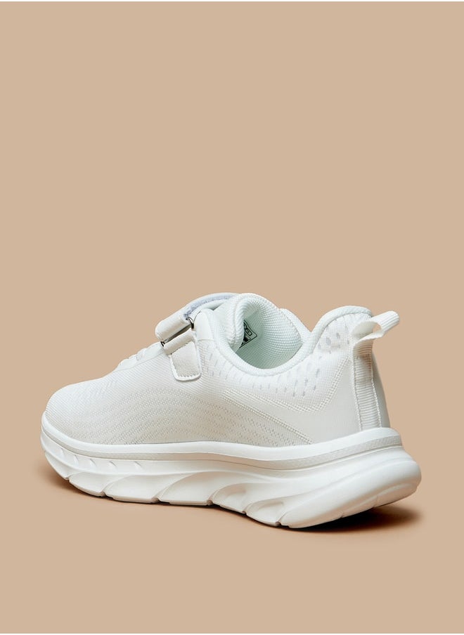 Kappa - Boy Textured Sports Shoes With Hook And Loop Closure - Image 1