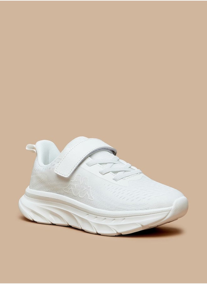 Kappa - Boy Textured Sports Shoes With Hook And Loop Closure - Image 1