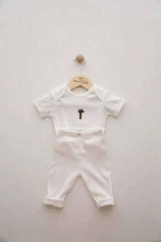Ohlala Koala Palm Bodysuit Set