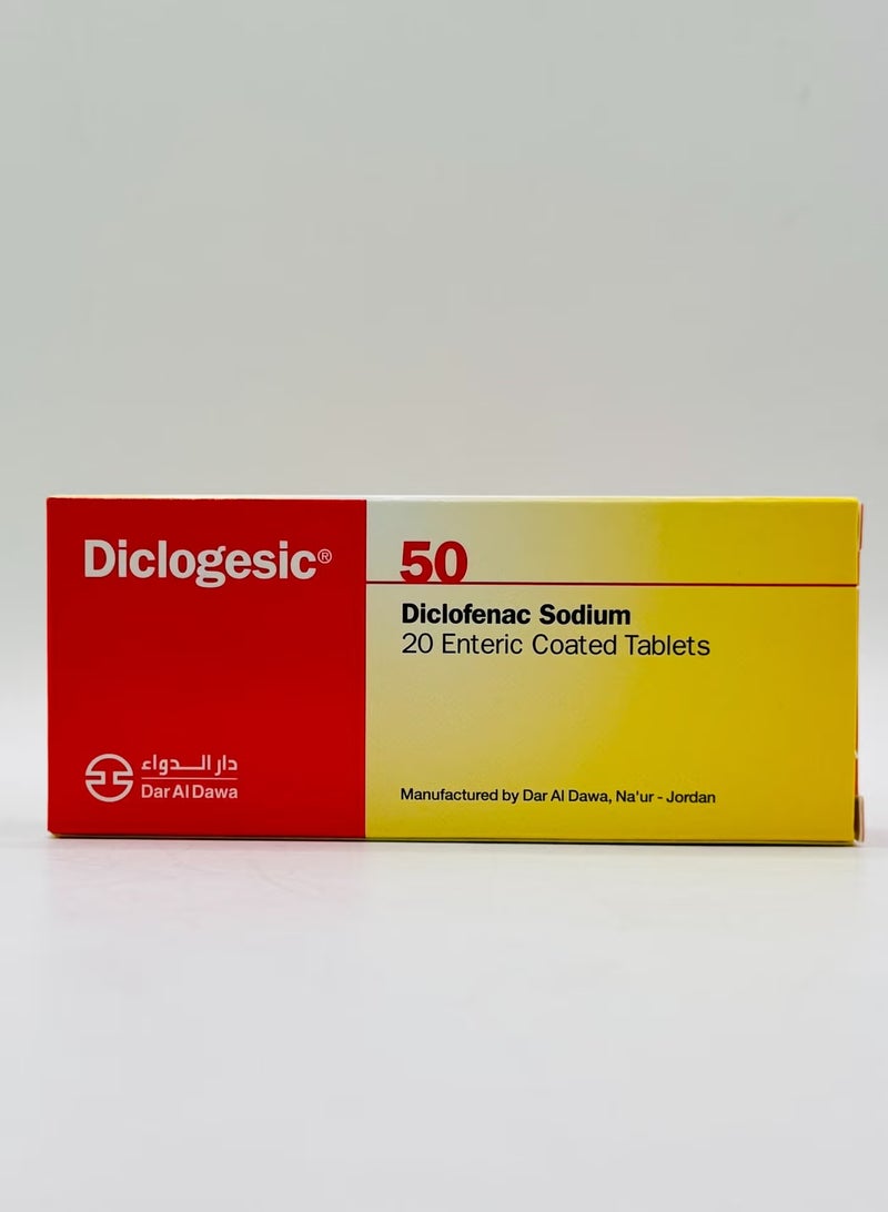 DICLOGESIC 50MG TAB 20S