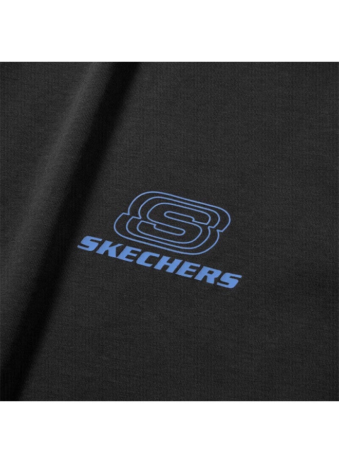 Skechers Summer Uni Couple Matching Colorful Series Breathable Moisture-wicking Quick-drying Cool Short Sleeve T-shirt L223u165 - Image 3