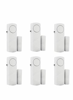 Y&D Door Window Alarm, Burglar Home Security Wireless Magnetic Sensor Anti-Theft Pool Alarm for Kids Safety Toddler Open Sensor, 6 Pack  - Image 1