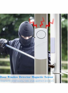 Y&D Door Window Alarm, Burglar Home Security Wireless Magnetic Sensor Anti-Theft Pool Alarm for Kids Safety Toddler Open Sensor, 6 Pack  - Image 2