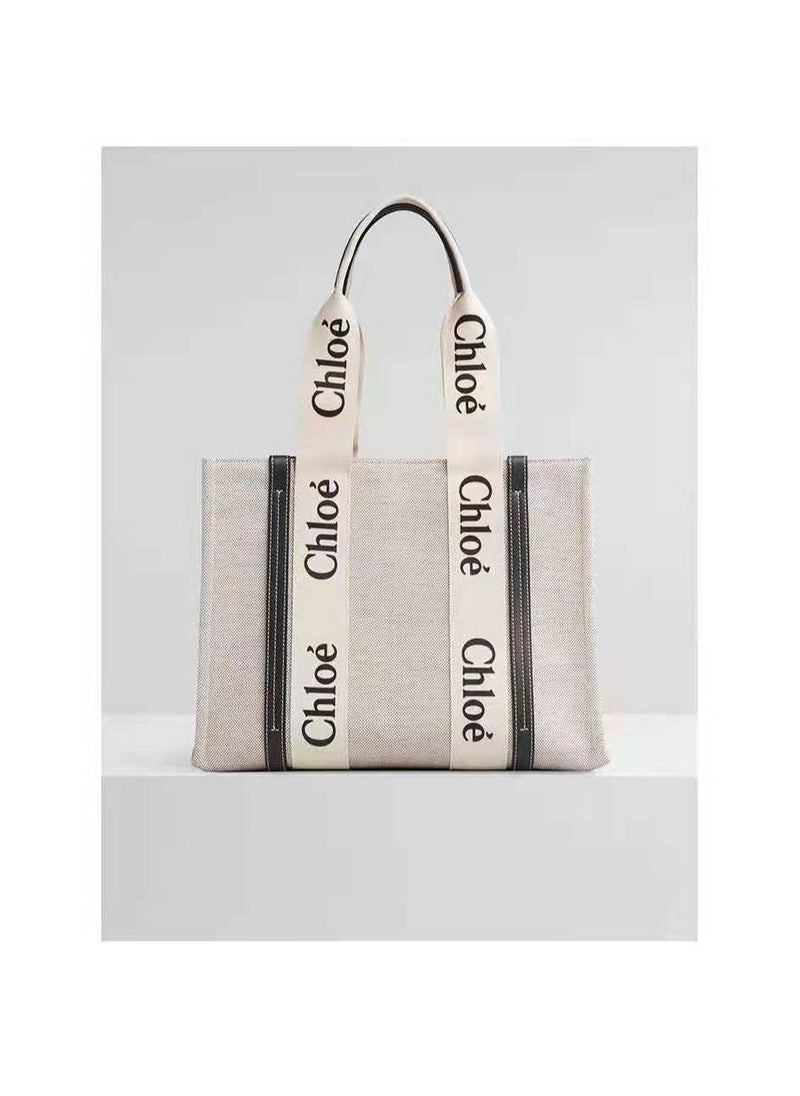 Chloe - Chloe Fashion Canvas Bag Tote Bag - Image 1