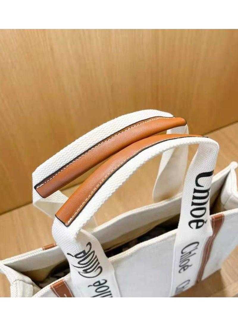 Chloe - Chloe Fashion Canvas Bag Tote Bag - Image 1