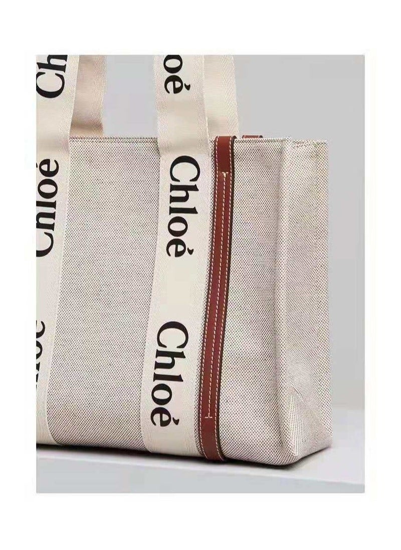 Chloe - Chloe Fashion Canvas Bag Tote Bag - Image 1