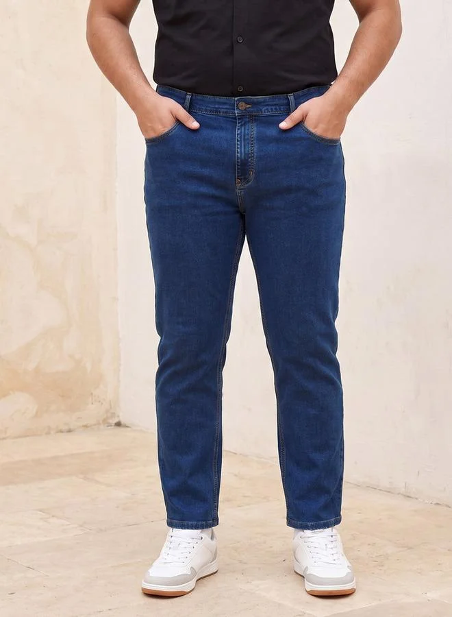 Maxim Maxim Plus Regular Fit Flexi Waist Jeans