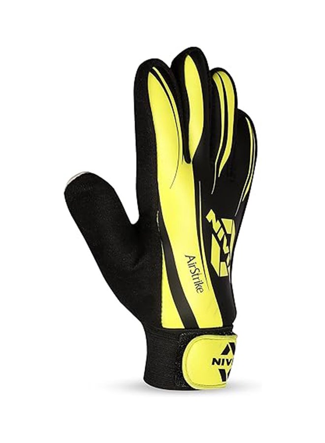 Nivia Air Strike Goalkeeper Gloves with Grip | Size M | For Men & Women | Football & Soccer Goalkeeping Gloves - Image 3