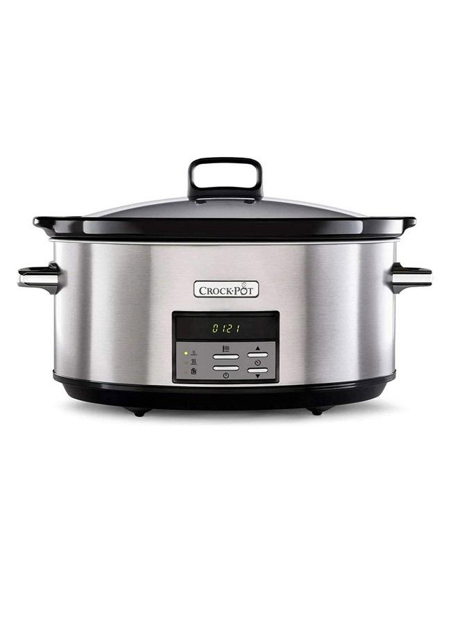 Crock-Pot - 7.5 L Digital Slow Cooker with Stoneware Bowl CSC063 UK Plug - Image 1