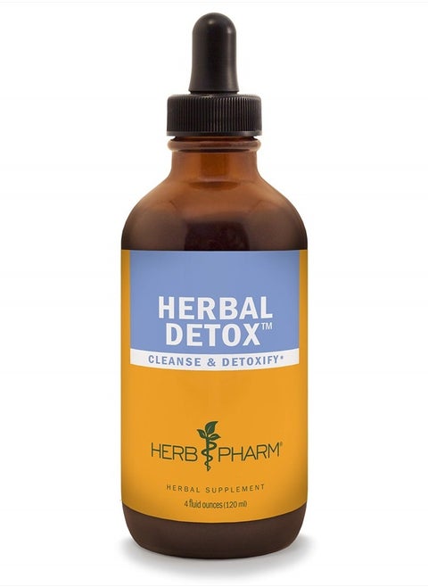 Liquid Herbal Detox Formula for Cleansing and Detoxification - 4 Ounce
