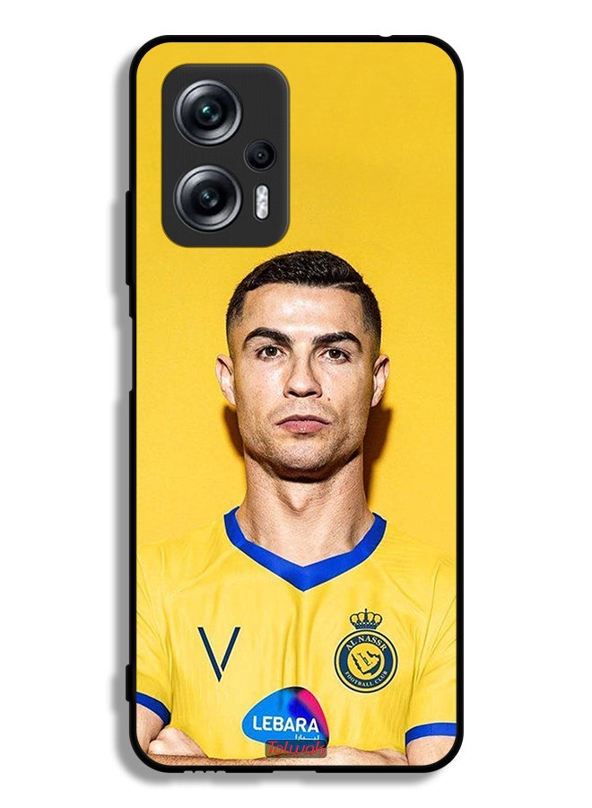 Tolwak Xiaomi Redmi Note 11T Pro 5G Protective Case Cover Cristiano Ronaldo - Image 2