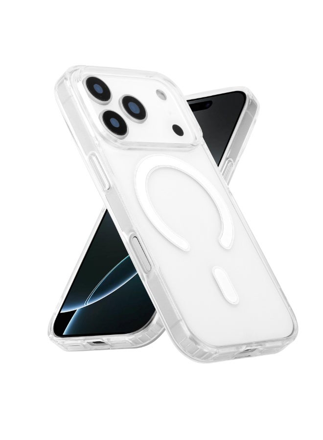 Mini Treasures Magnetic Case for iPhone 17 Pro  6.3-Inch Compatible with MagSafe, Shockproof Phone Bumper Cover, Anti-Scratch Clear Back (Clear) - Image 5