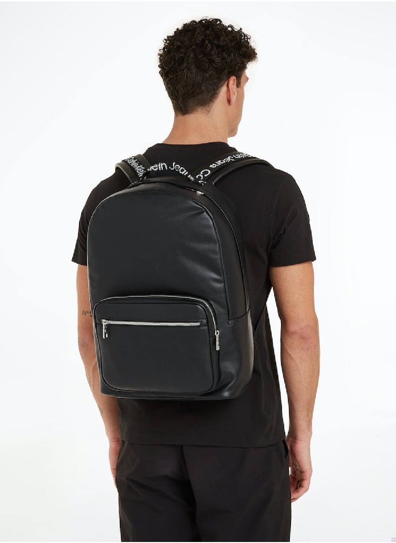 Calvin Klein Jeans Men's Ultralight Campus Backpack,  Black  - Image 2