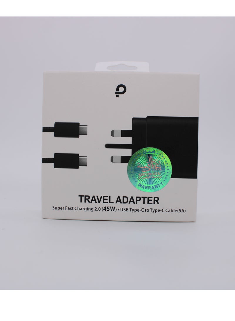 PROMASS Super Fast 45W Travel Adapter for Swift Charging - Image 2