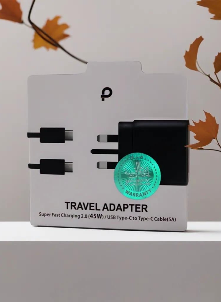 PROMASS Super Fast 45W Travel Adapter for Swift Charging - Image 1