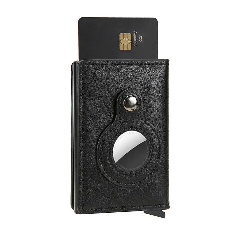New Rfid Location Tracker Protective Case Airtag Card Holder Credit Card Holder Men Wallet Wallet - Image 3