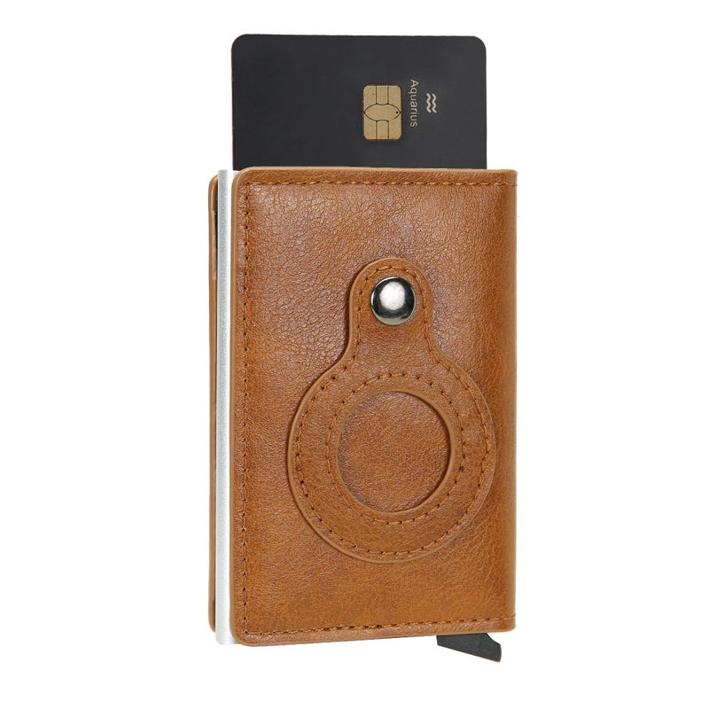 New Rfid Location Tracker Protective Case Airtag Card Holder Credit Card Holder Men Wallet Wallet - Image 1