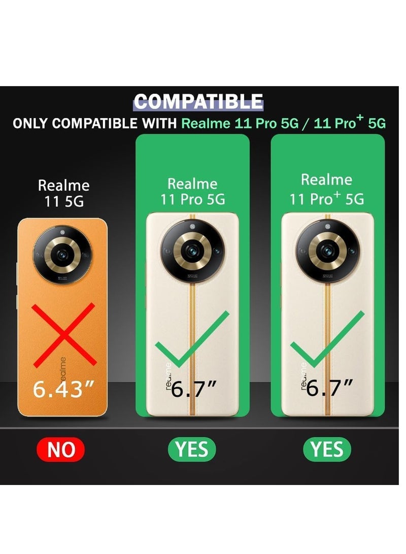 Clear Case Soft TPU Bumper Silicone Bumper Reinforced Corner Full Camera Protection Cover for Realme 11 Pro Plus 5G - Image 5