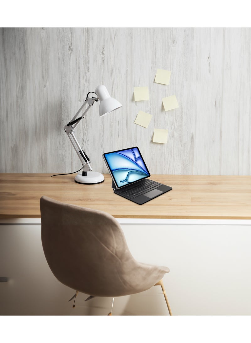 GREEN LION Magic Keyboard Case for iPad AIR 13 inch / Scissor Holder / Pencil Holder / Backlit Function / High Sensitivity Touchpad / 10m Operating Distance / Foldable and Portable / 360-Degree Rotation - Black - Image 2