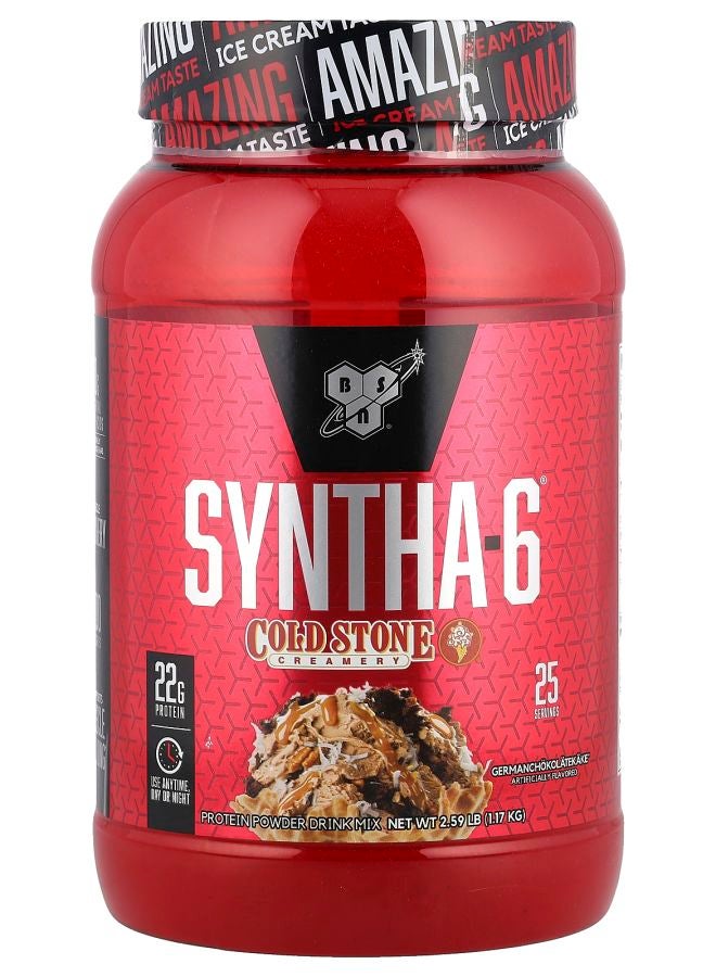 BSN Syntha-6® Cold Stone Creamery® Germanchokolatekake™ 2.59 lb (1.17 kg)