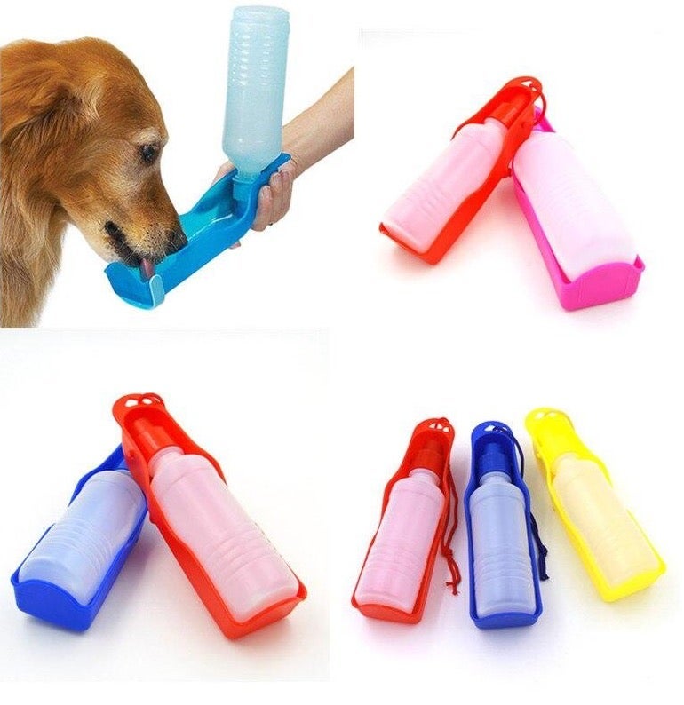 Portable Water Dispenser For Pets (500 ml) - Yellow - Image 3