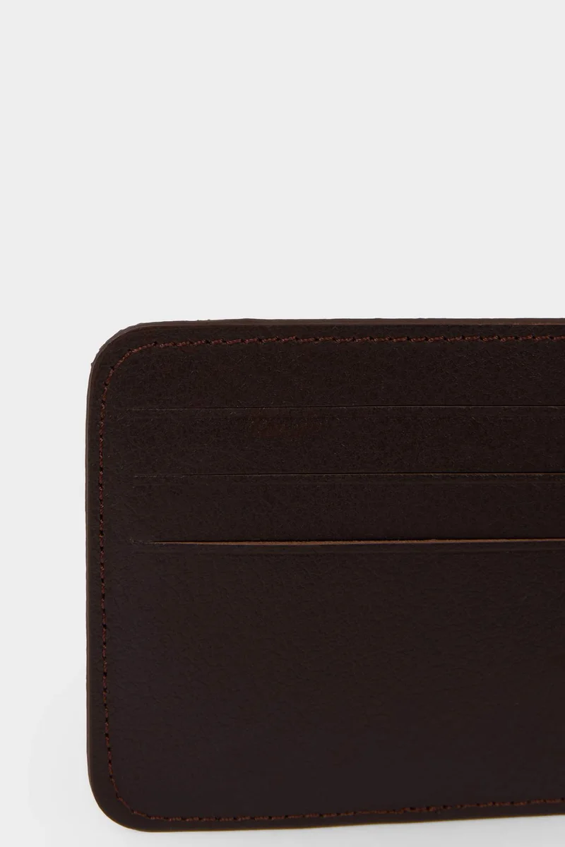 ديفاكتو Man Leather Business Card Wallet
