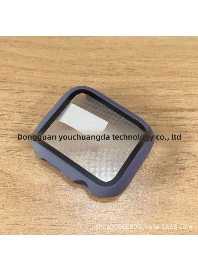 For Apple Watch Watch Case Iwatch987/6/5/4/3/2/1 Generation Case Film Integrated Protection-Color:Ice Ocean Blue-Exterior Dimension:S10 Ten Generations 46mm Special (opp Bag) - Image 1