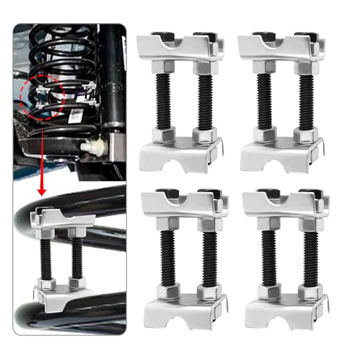 KIFIDAN 4PCS Coil Spring Spacer,2 Way Adjustable Coil Spring Compressor Tool Keep Springs Aligned & Shock Absorber,Automotive Strut Spring Compressor Suitable for Cars,SUVs,Trucks (4PCS) - Image 1
