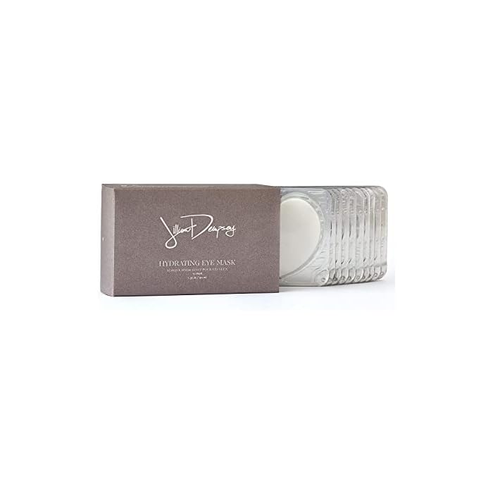 Jillian Dempsey Eye Masks: 100% Natural Under Eye Mask to Hydrate, Sooth, Plump, and Minimize Fine Lines and Wrinkles I Pack of 10