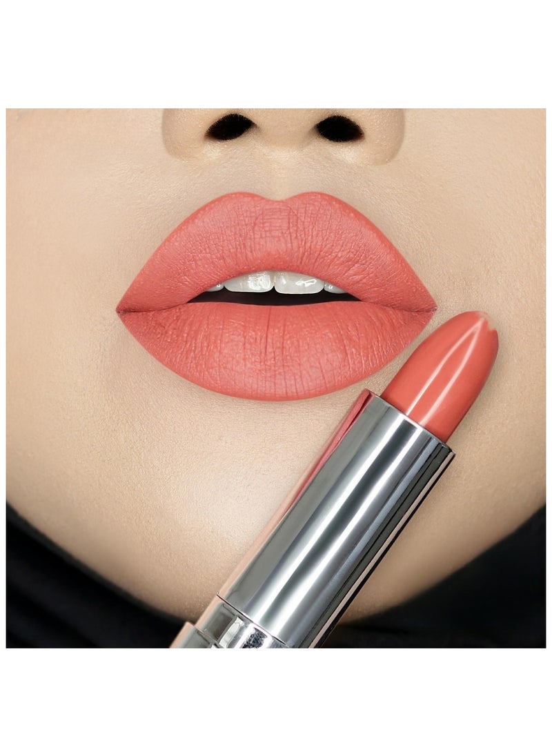 Wardah - Wardah Colorfit Ultralight Matte Lipstick 02 Summer Peach 3.6 g - Image 1