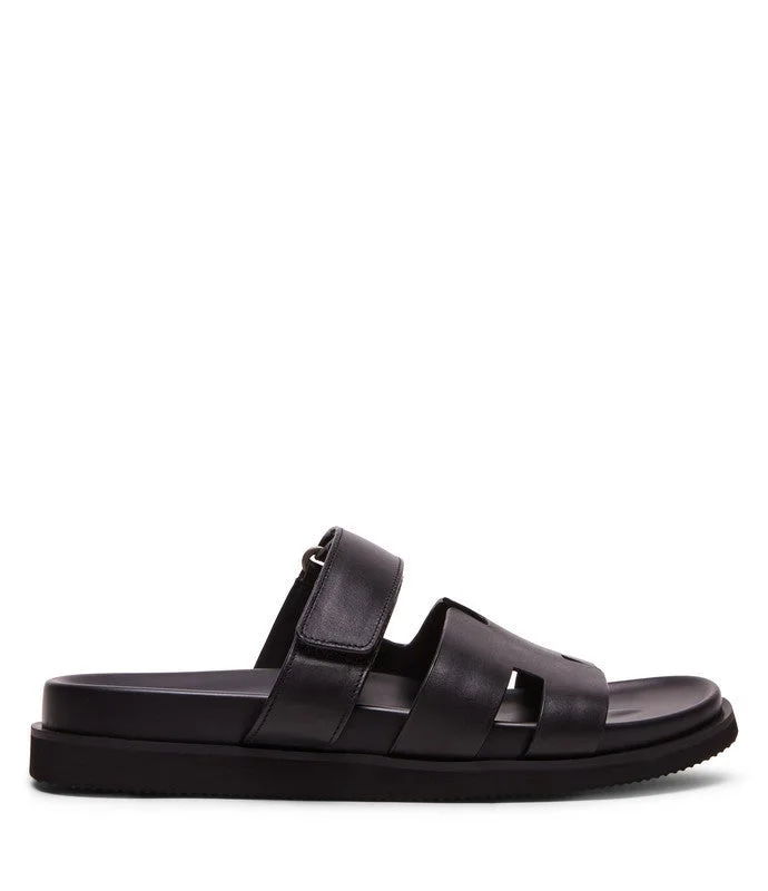 ستيف مادن Maiven Men's Black Sandals