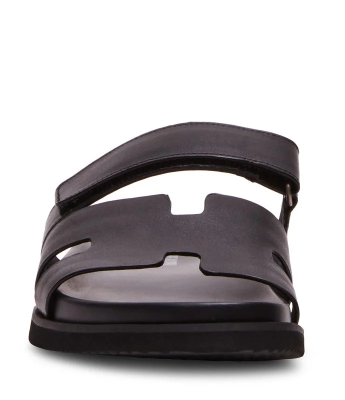 ستيف مادن Maiven Black Men's Comfort Sandals
