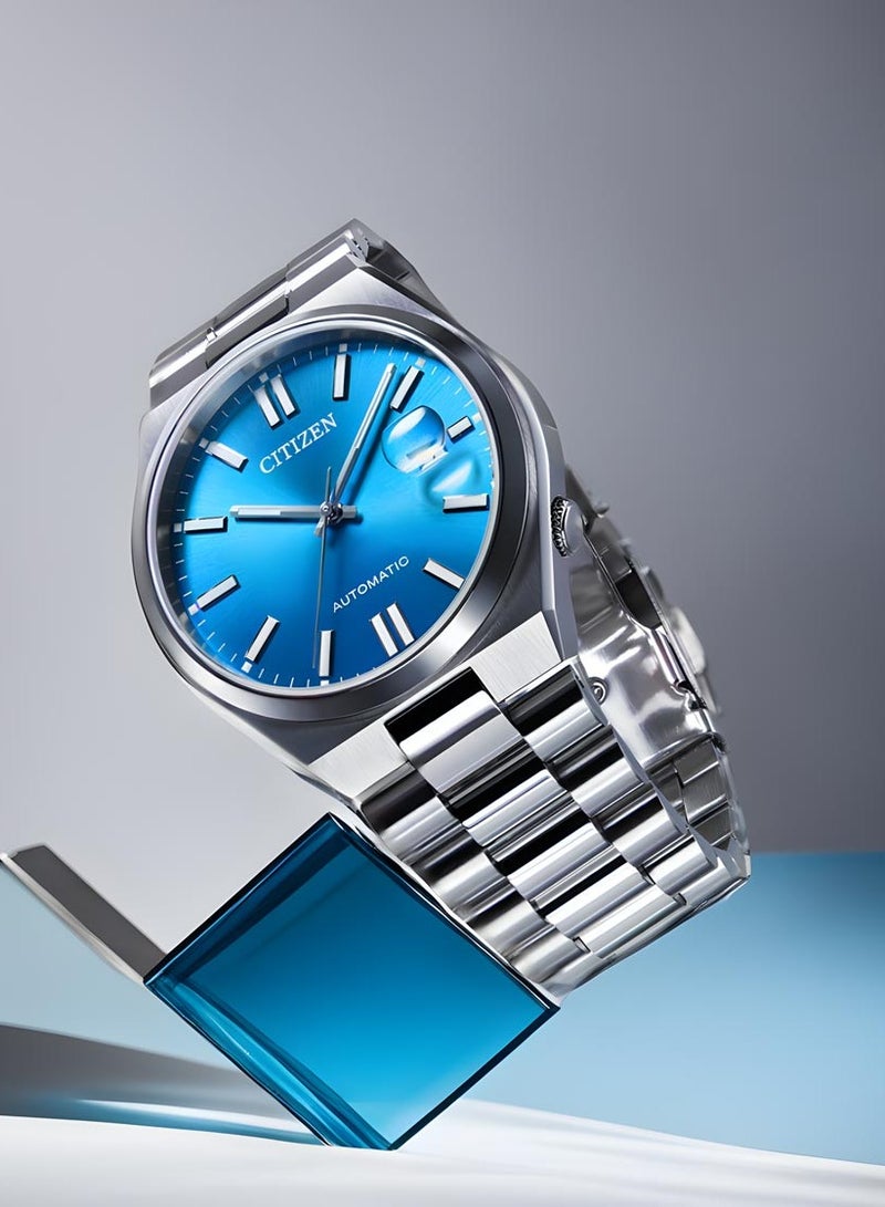 Citizen Analog Blue Dial Men's Watch-NJ0158-89L - Image 3