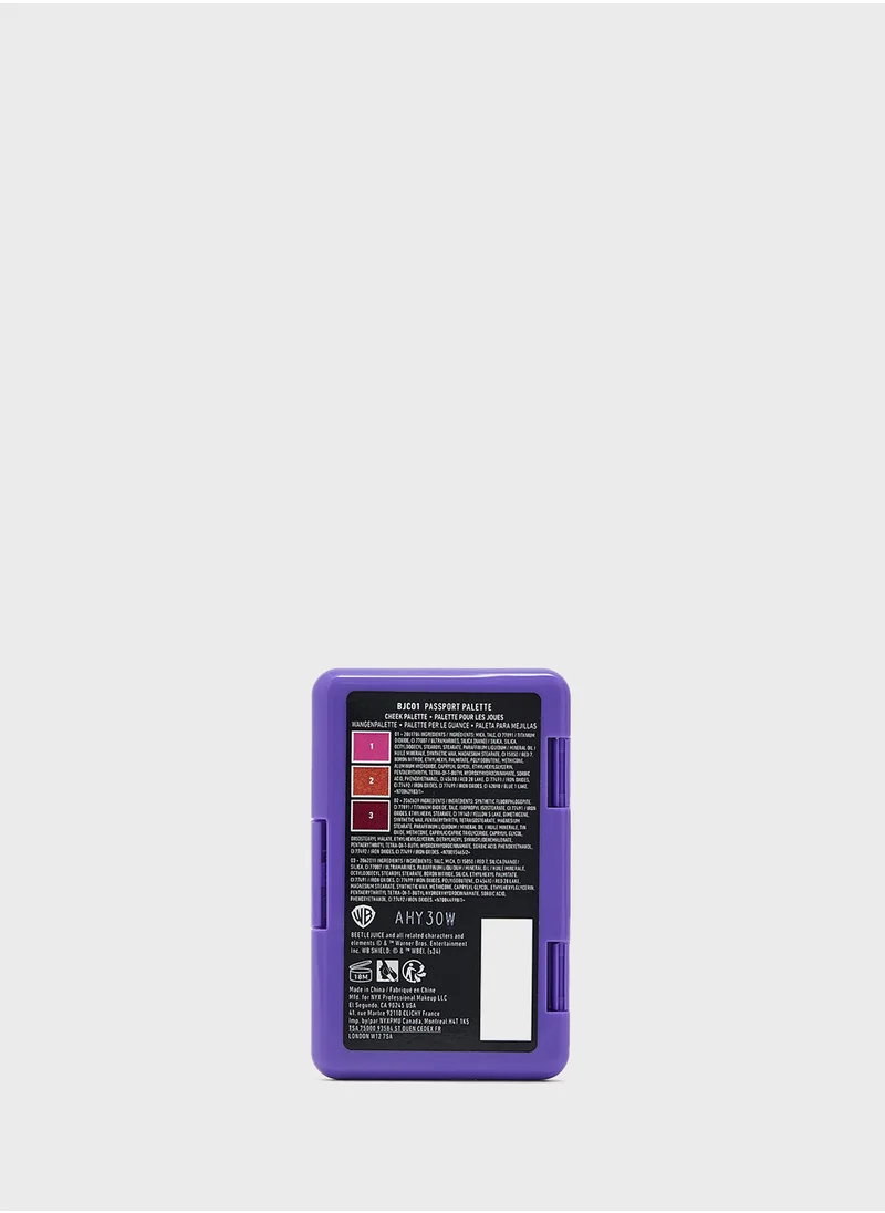 NYX PROFESSIONAL MAKEUP Beetlejuice Afterlife Cheek Palette