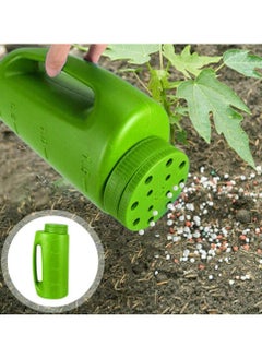 Generic 2L Hand Held Spreader,Salt Spreader Plastic Garden Container With Scoop,Adjustable Opening Sizes,Seed Spreader Bottle for Seed, Fertiliser, Salt to Deice or Any Size Granule Complete  - Image 3