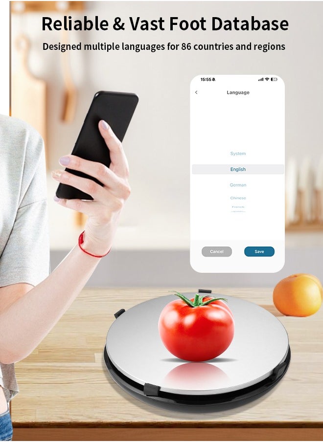Generic - Smart Food Scale, Coffee Weight Scale with Nutritional Calculator APP （Remove four MATS before use） - Image 1