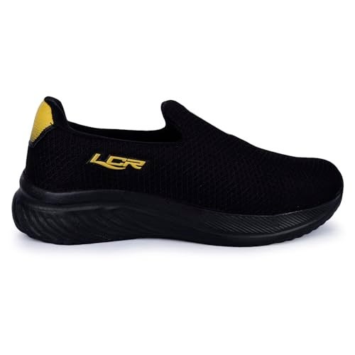 Lancer Mens WONDER-3PRO-BLK-MSTD Black Running Shoe, 8 - Image 2